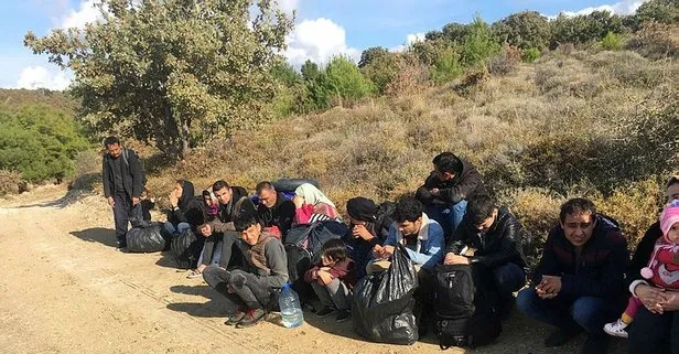Son dakika: Çanakkale’de 46 düzensiz göçmen yakalandı