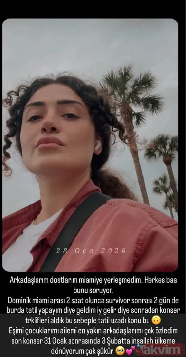 Dilan Çıtak'dan Miami'ye yerleşti iddialarına yanıt gecikmedi: "Dominik ile Miami arası 2 saat" - 8