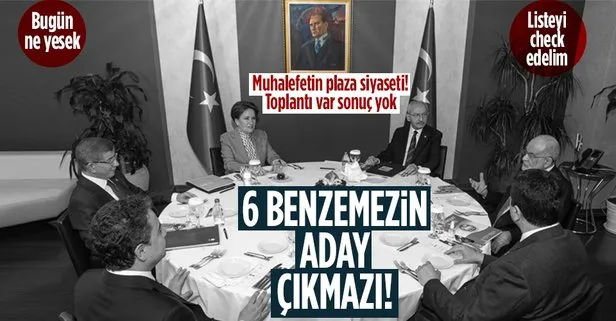 6’lı blokta aday çıkmazı