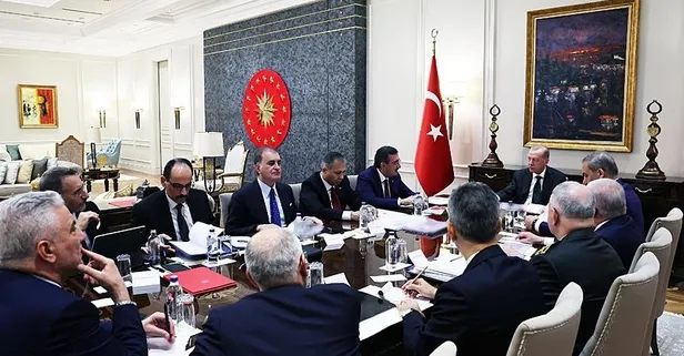 TUSAŞ saldırısı sonrası güvenlik zirvesi! Başkan Erdoğan ayağının tozuyla topladı