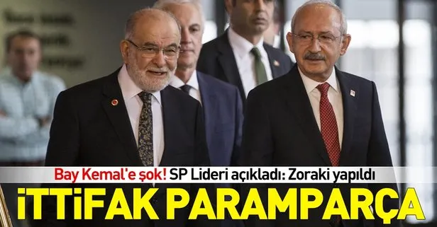 Karamollaoğlu, Kılıçdaroğlu’nun ardından Millet ittifakını dağıttı