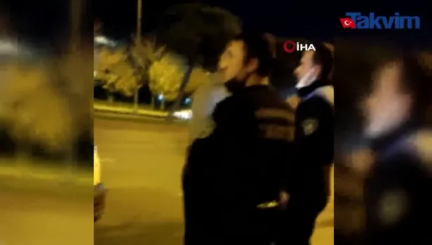 Takside taciz tartışması! O anlar kamerada