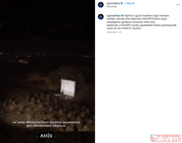 Son Olarak Filistin'e Destek Paylaşımıyla Adından Söz Ettiren Pektaş Artık Bambaşka Biri.