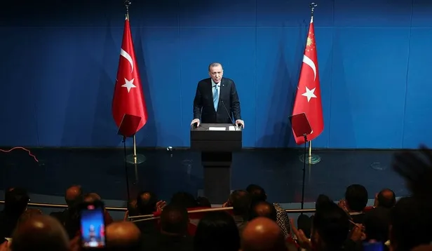 Başkan Erdoğan ABD'de yaşayan Türk vatandaşlarla bir araya geldi-3