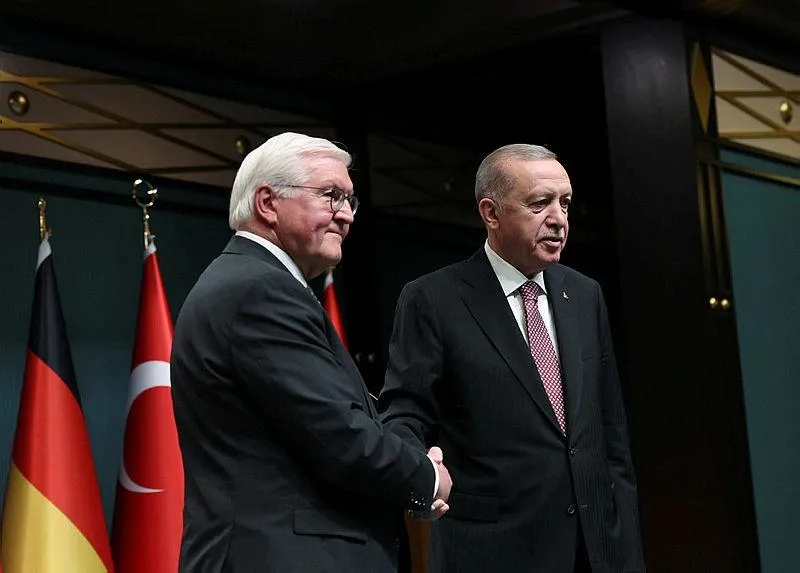 Başkan Erdoğan ve Steinmeier'den ortak açıklamalar! Ticarette hedef 60 milyar dolar... | "Gazze'deki manzarayı Almanlar da görmeli"-3