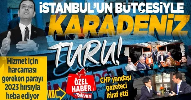 Karadeniz turu İBB bütçesinden yapıldı!