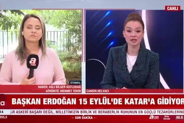 Başkan Erdoğan Katar'a gidiyor!