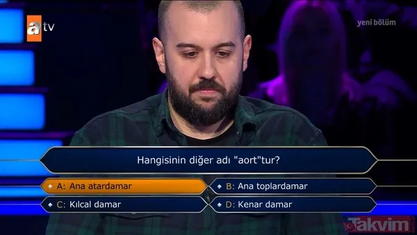 Kenan İmirzalıoğlu'nun sunduğu Kim Milyoner Olmak İster'de kafa karıştıran Demet Akalın sorusu - 15