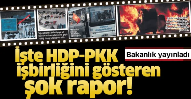 İşte HDP-PKK işbirliğini gösteren şok rapor!
