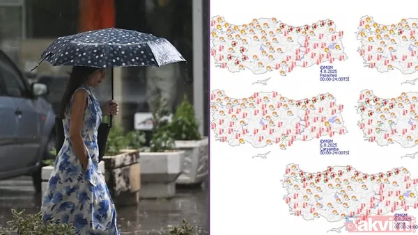 Meteoroloji’den 39 ile yağış 4 ile sarı kod uyarısı: İstanbul’da gök gürültülü sağanak için tarih verildi - 1