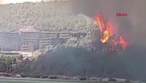 Muğla Bodrumda yangın son dakika! Meşelik Mahallesi'nde orman yangını