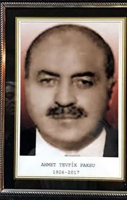 Ahmet Tevfik Paksu hayatını kaybetti