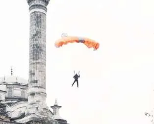 Minareden atlarım bayramınızı kutlarım