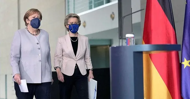 Merkel ve Von der Leyen'den Türkiye'ye destek açıklaması: Olağanüstü bir iş yapıyor