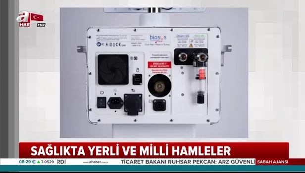 Sağlık Bakanı Fahrettin Koca duyurmuştu! İşte yerli solunum cihazının özellikleri!