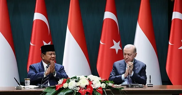 Başkan Recep Tayyip Erdoğan Endonezya Cumhurbaşkanı Subianto onuruna yemek verdi!