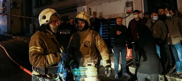 İstanbul’da yangın paniği! Komşular son anda kurtardı