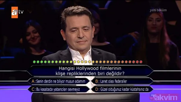 Kim Milyoner Olmak İster'de dikkat çeken Türk Dil Kurumu sorusu! Tsunaminin diğer adı nedir? - 12