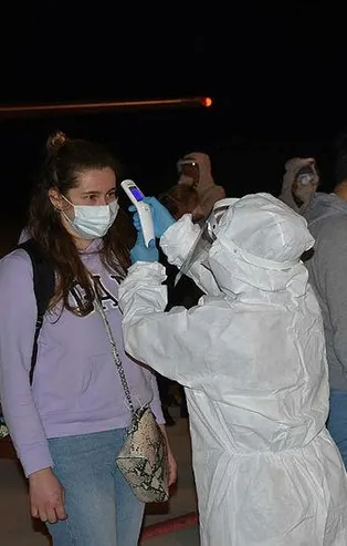 Son dakika: İngiltere'den gelen 166 Türk Kütahya'da karantinaya alındı