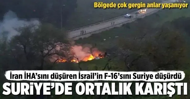 İsrail jetleri Suriye'yi yeniden vurdu-3