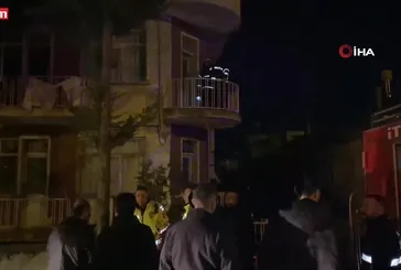 Alkollü şahıs evini ateşe verdi