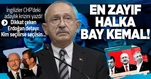İngiliz Financial Times CHP’deki adaylık savaşını yazdı: Kılıçdaroğlu can atıyor ama kazanma ihtimali en düşük aday!