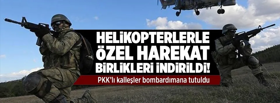 Tunceli'de terör operasyonu