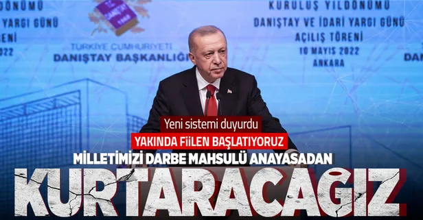 Başkan Erdoğan'dan 'Yeni Anayasa' mesajı: Ülkemizi özgürlükçü anayasaya kavuşturacağız