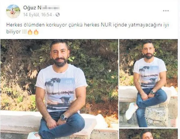 Herkes ölümden korkuyor dedi, öldü