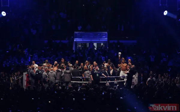 Anthony Joshua - Wladimir Klitschko maçı nefes kesti! - 7
