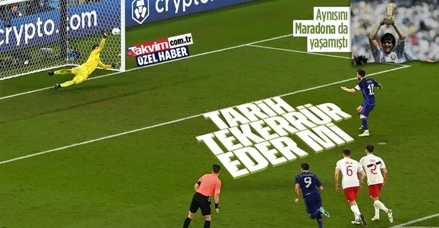 Tarih tekerrür edecek mi? Lionel Messi’nin penaltı kaçırması belki de kupanın işareti! Maradona da kaçırmıştı