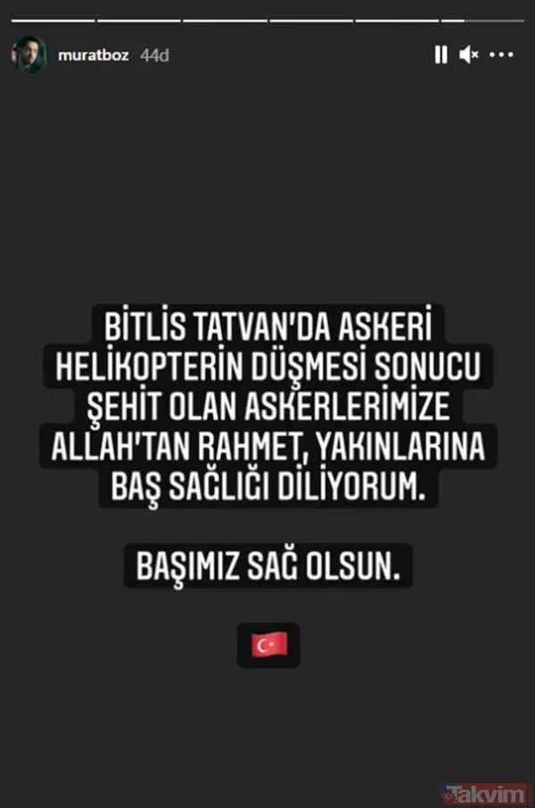Bitlis'ten gelen şehit haberi yürekleri dağladı! Ünlülerden Bitlis paylaşımları: "Milletimizin başı sağolsun" - 10
