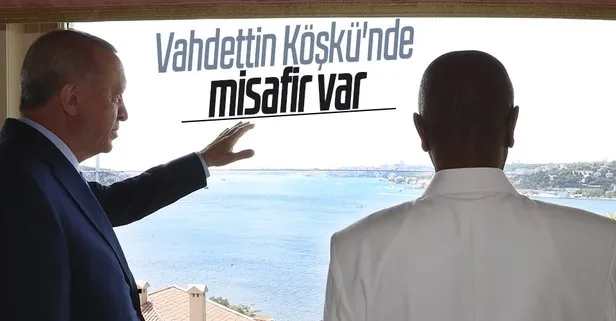 Başkan Erdoğan, Gine Cumhurbaşkanı Alpha Conde ile görüştü