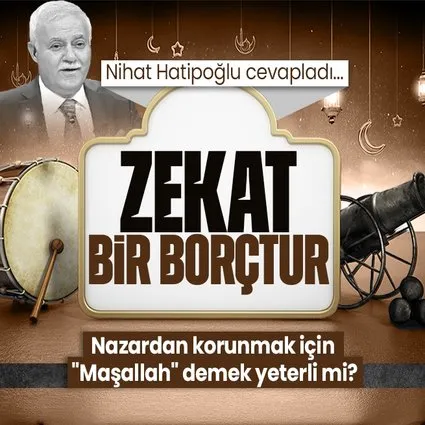 Prof. Dr. Nihat Hatipoğlu kaleme aldı: Zekât bir borçtur