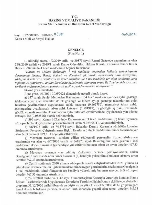 Ve resmen belli oldu! 7 bin 203 lira... Milyonlarca kişi bekliyordu! Bakanlık yayımladı!-2