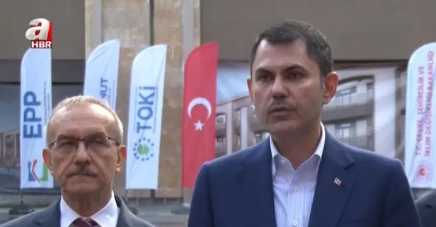 Bakan Kurum'dan iftiralara sert tepki: "CHP'li Özel'e tavsiyem gözlerindeki bandı çıkarsın"