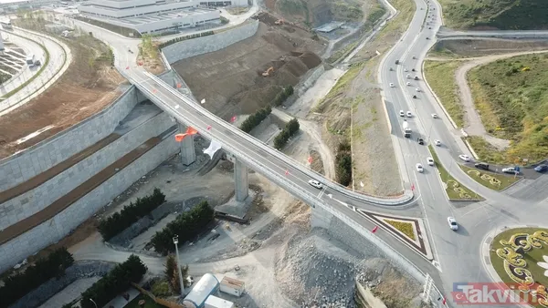 İşte Başakşehir Şehir Hastanesi bağlantı yolları! Hastane yolunu yapmayan CHP'li İBB Başkanı Ekrem İmamoğlu bu görüntülerden utanır mı? - 18