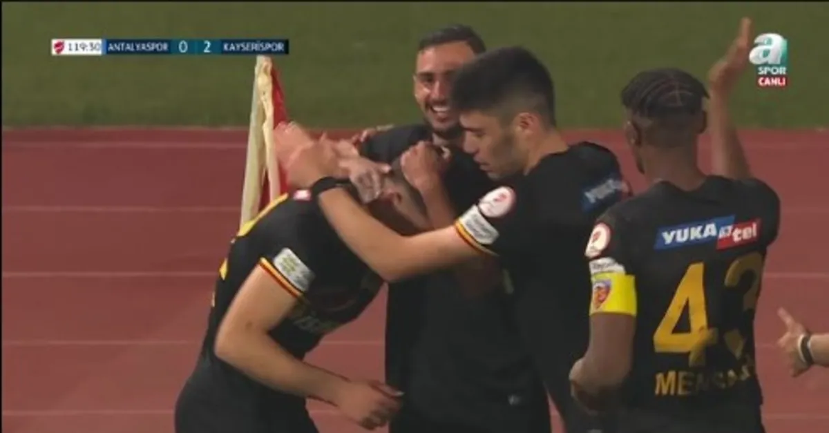 Antalyaspor 0 - 2 Kayserispor I MAÇ ÖZETİ