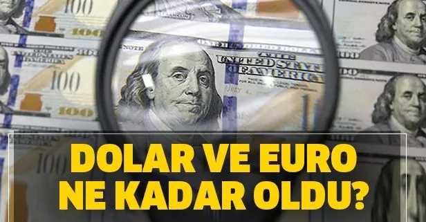 Dolar ve euro ne kadar oldu? 31 Mart tarihinde dolar ve euroda son dakika hareketliliği sürüyor!