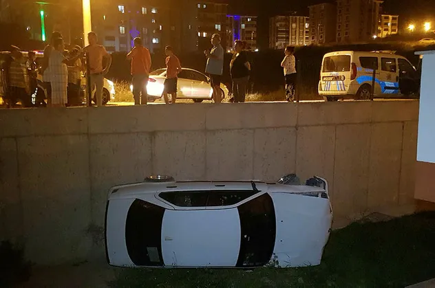 Karabük'te ilginç kaza