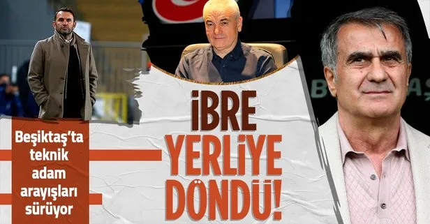 Beşiktaş’ta teknik direktör arayışları sürüyor! Yabancı hocalardan sonuç çıkmayınca ibre yerliye döndü