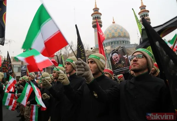 Kasım Süleymani için Ahvaz'da cenaze töreni - 25