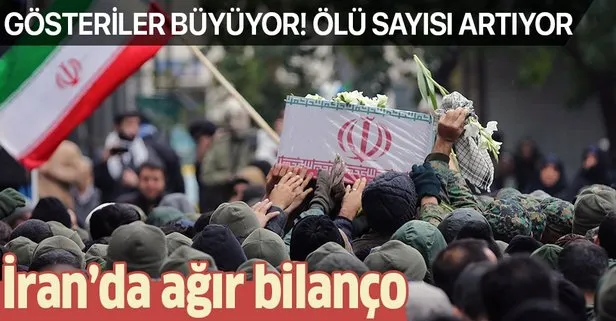 İran'da ağır bilanço! Ölü sayısı artıyor