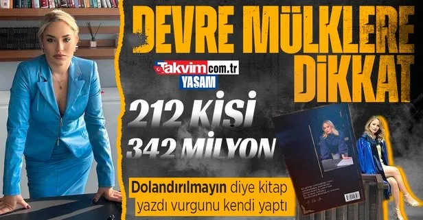 ’Dolandırılmayın’ dedi dolandırıcılıktan tutuklandı! Avukat Elif’ten devre mülk vurgunu