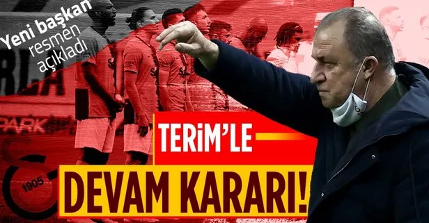 Son dakika: Galatasaray Başkanı Burak Elmas açıkladı: Galatasaray’ın teknik direktörü Fatih Terim’dir!
