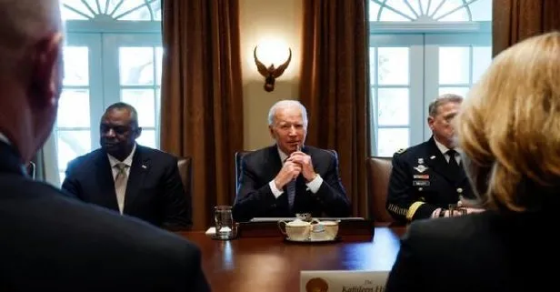 ABD Başkanı Joe Biden komutanlarla Ukrayna’daki savaşı görüştü