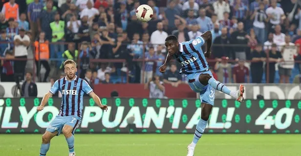 Paul Onuachu performansıyla dikkat çekiyor! Trabzonspor'un yıldızı  Şu ana kadar 3 gol, 1 asist yaptı