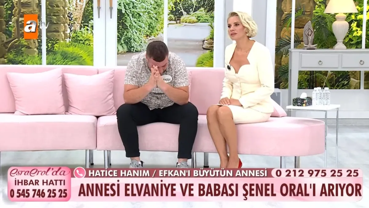 Esra Erol’da 24 yıllık sır perdesi | Babasıyla tartıştı 20 günlükken evlatlık verildiğini öğrendi! Efkan’ın biyolojik ailesi nerede?