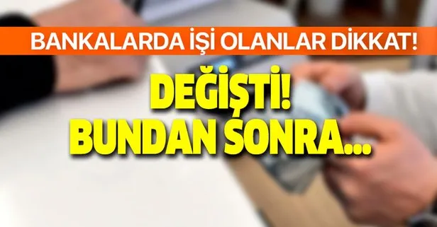 Bankalar yeni kararı mesaj attı çoğu kişi bilmeden gidiyor! Şubelerde bundan sonra...