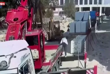Gaziantep'te feci ölüm kamerada!